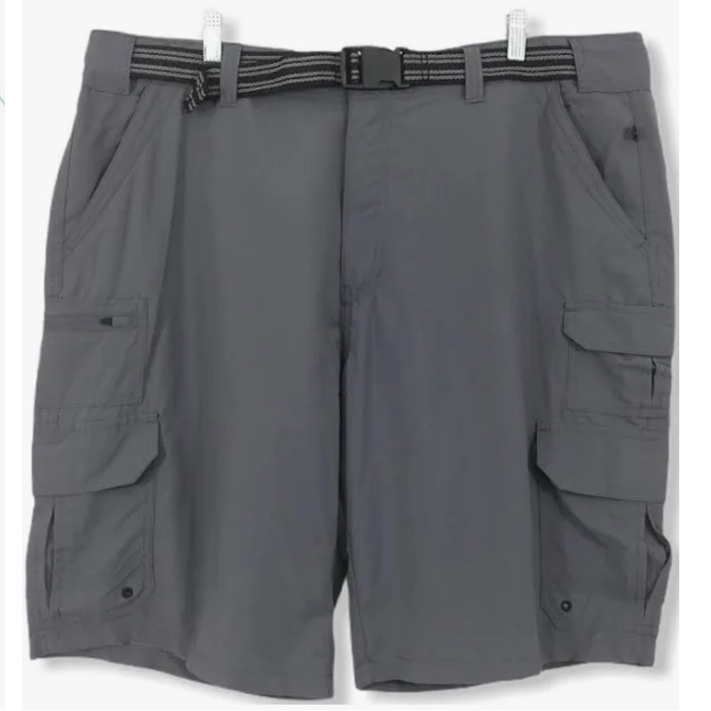 Denali Men's Lightweight Microfiber Hybrid Belted Cargo Short